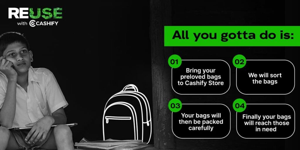 Cashify Bag Reuse