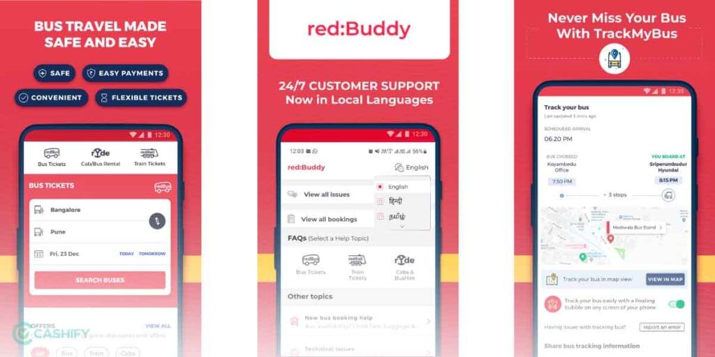 Bus & Volvo Booking - redBus