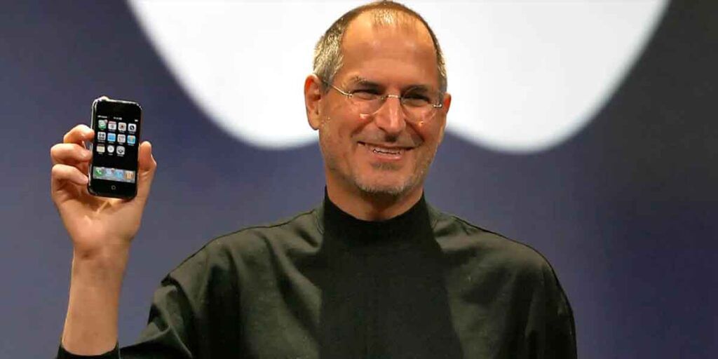 first iphone revolution steve jobs