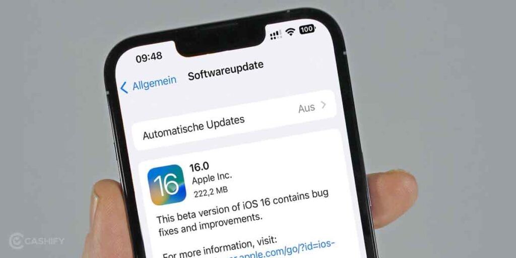 iPhone iOS Patch