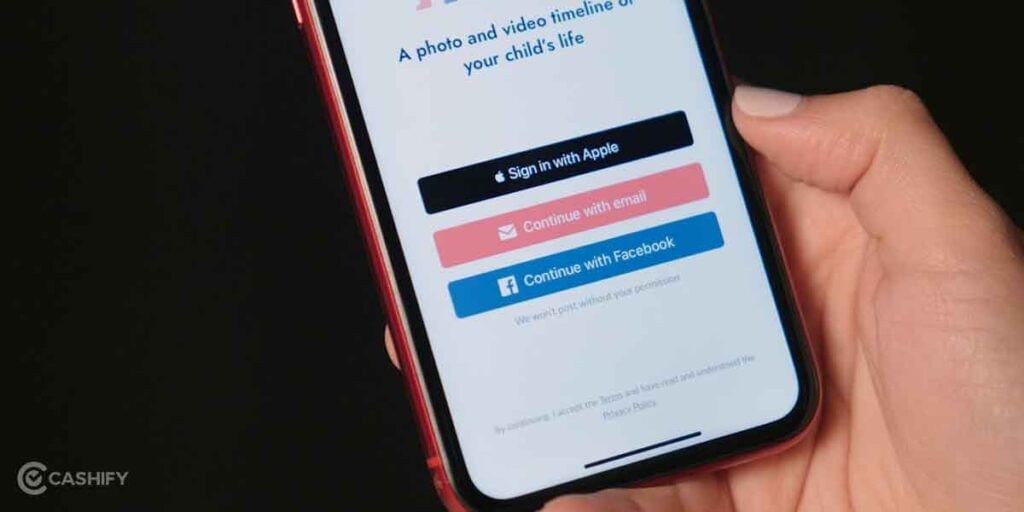 Sign in with apple id feature