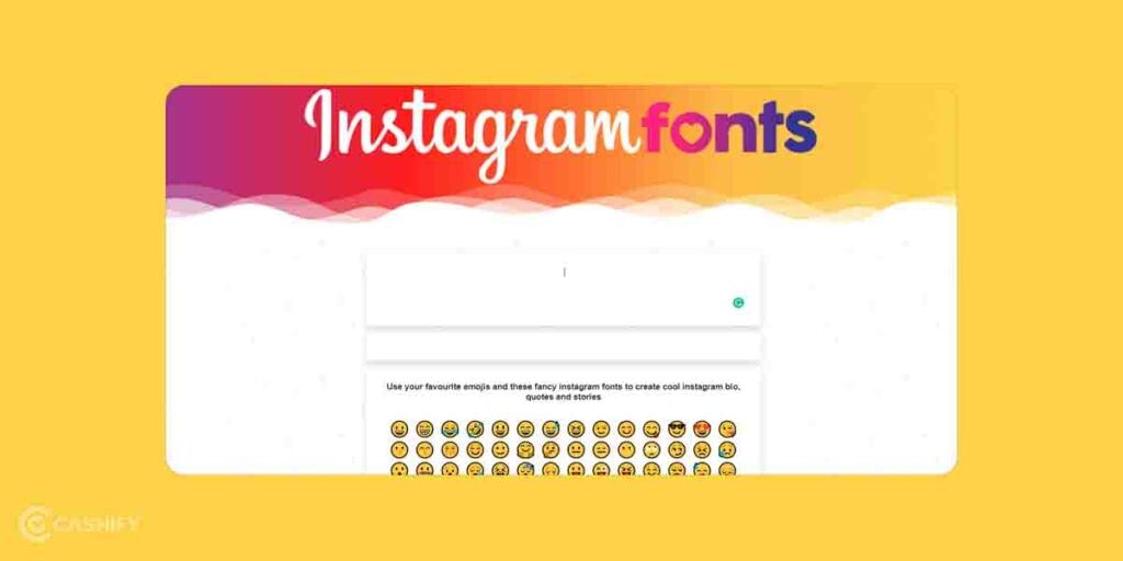 Instagram Fonts Generator