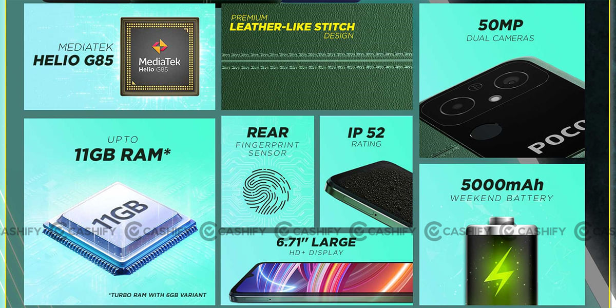 POCO C55 Specs at a glance