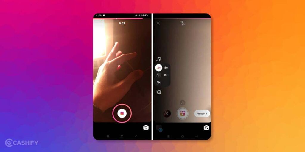 slow mo create 30 instagram reels quickly