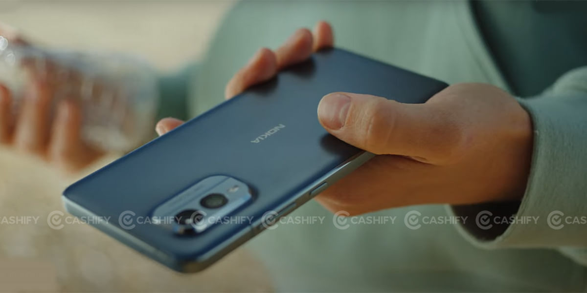 Nokia X30 5G blue colour