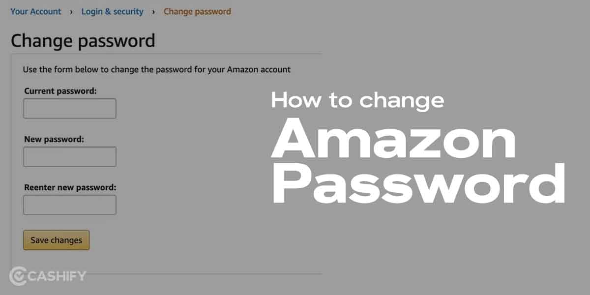 This Is How To Change Amazon Password!