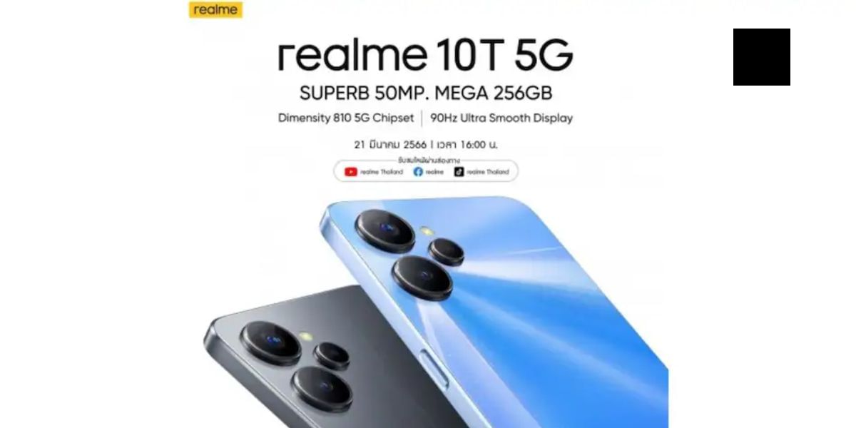 Realme 10T 5G To Launch On March 21, 2023: Know More Here