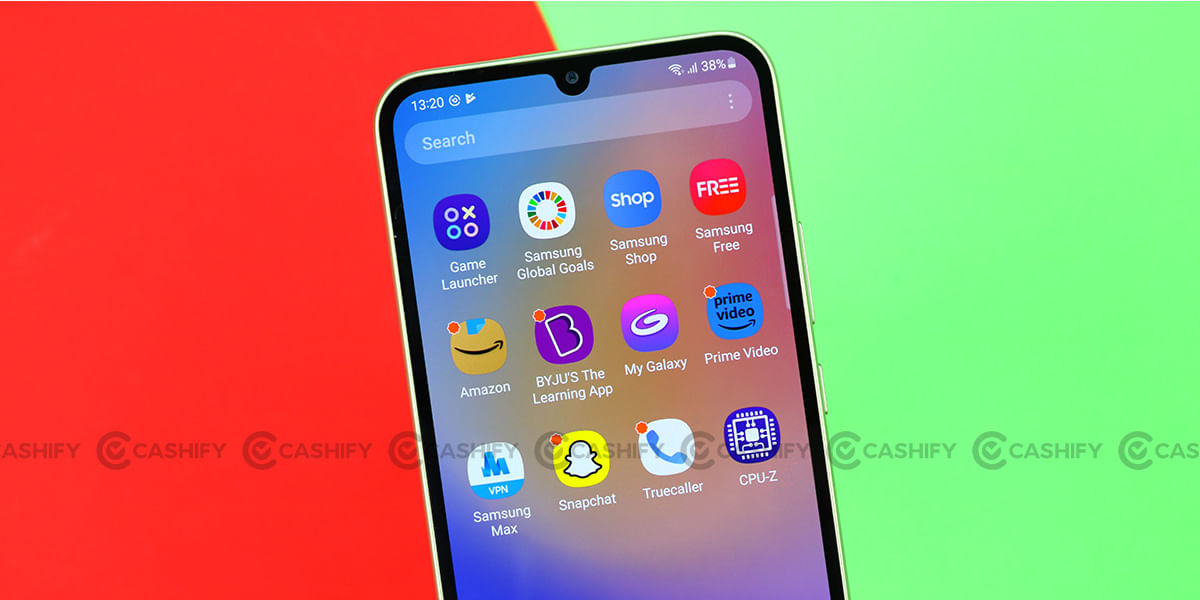 Samsung Galaxy A34 UI