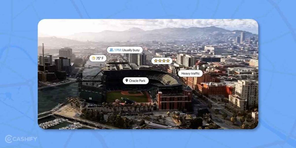 immersive view: google map new features