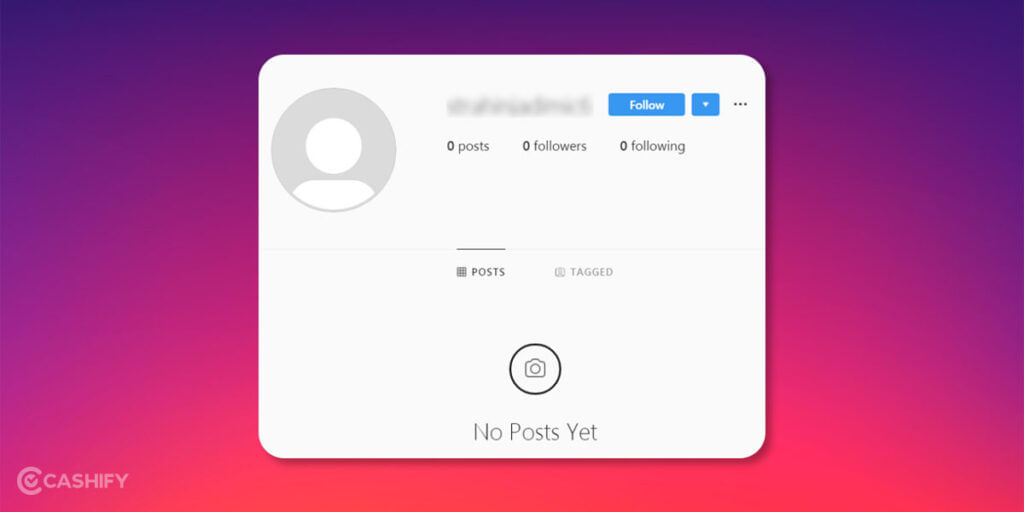 Instagram User Blocked
