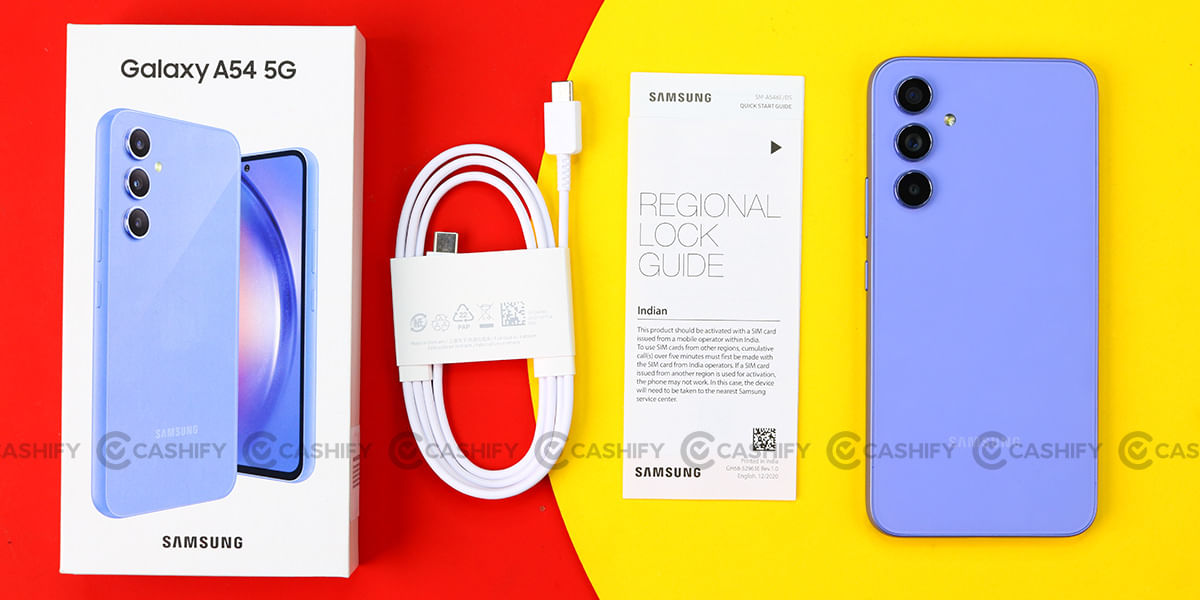 Samsung Galaxy A54 Box Contents