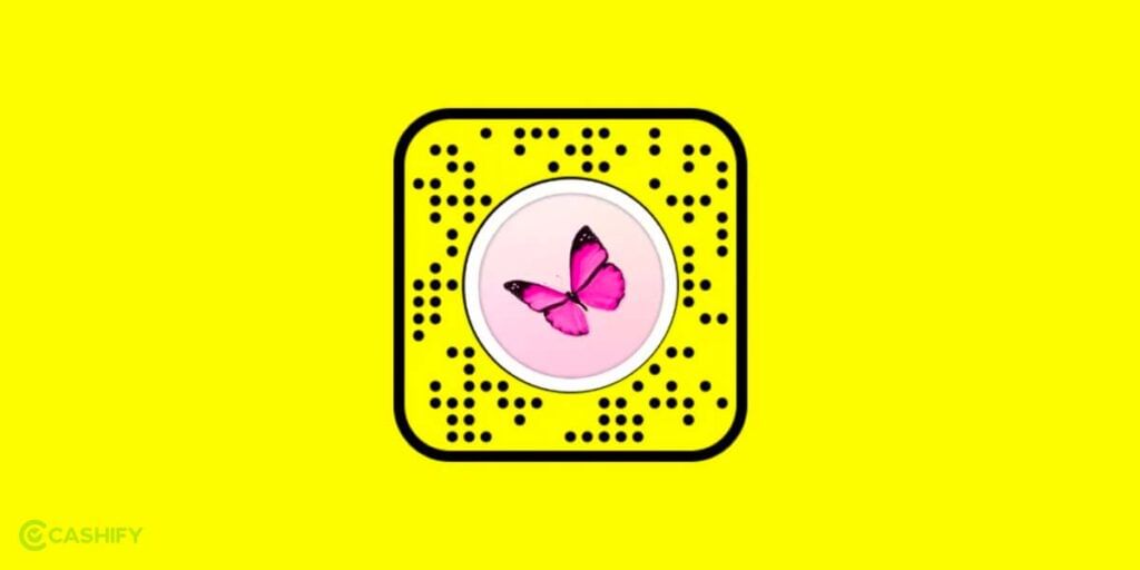 butterflies lens on snapchat