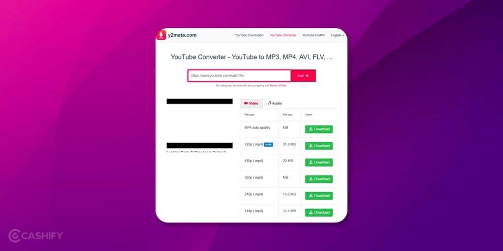How to convert Youtube videos