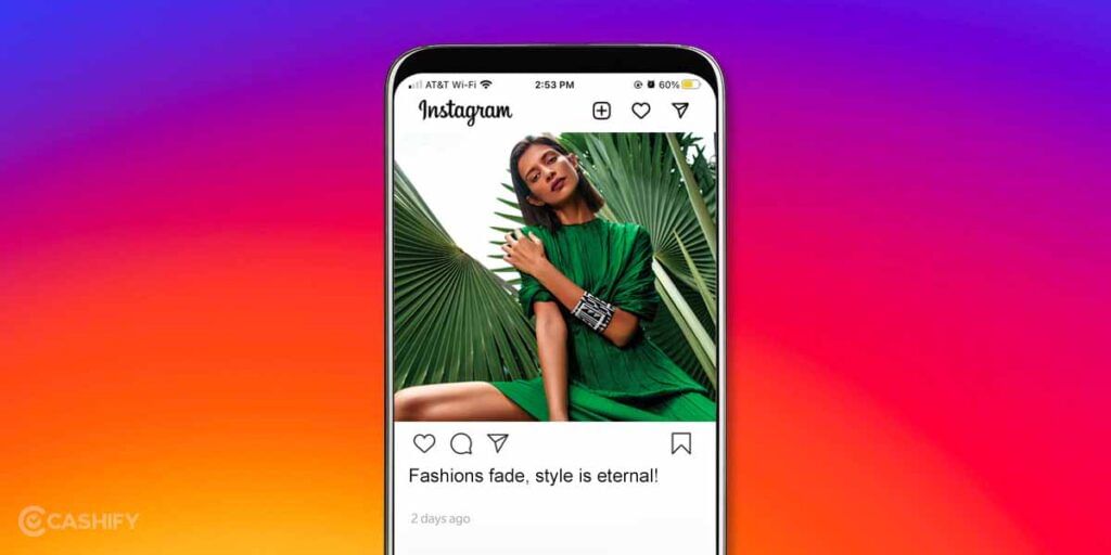Fashion social media caption