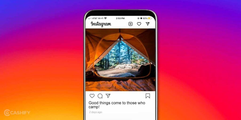 Captions for Camping posts