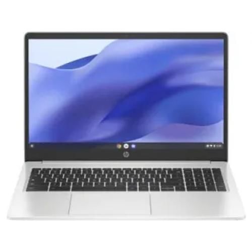 HP Chromebook 15a na0008TU 72K10PA Intel Celeron Dual Core 4 GB 128 GB eMMC Google Chrome Front