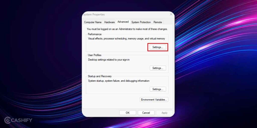 windows 11 system properties