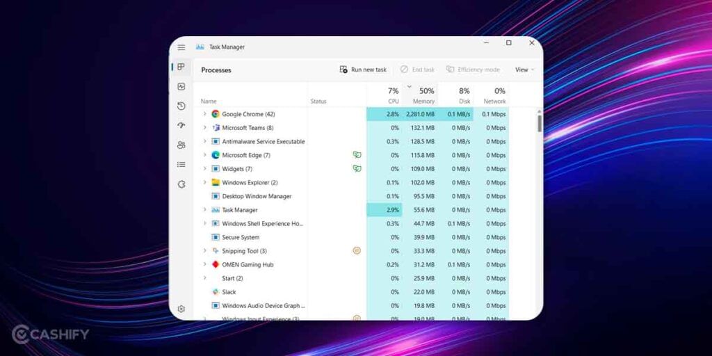 free ram on windows