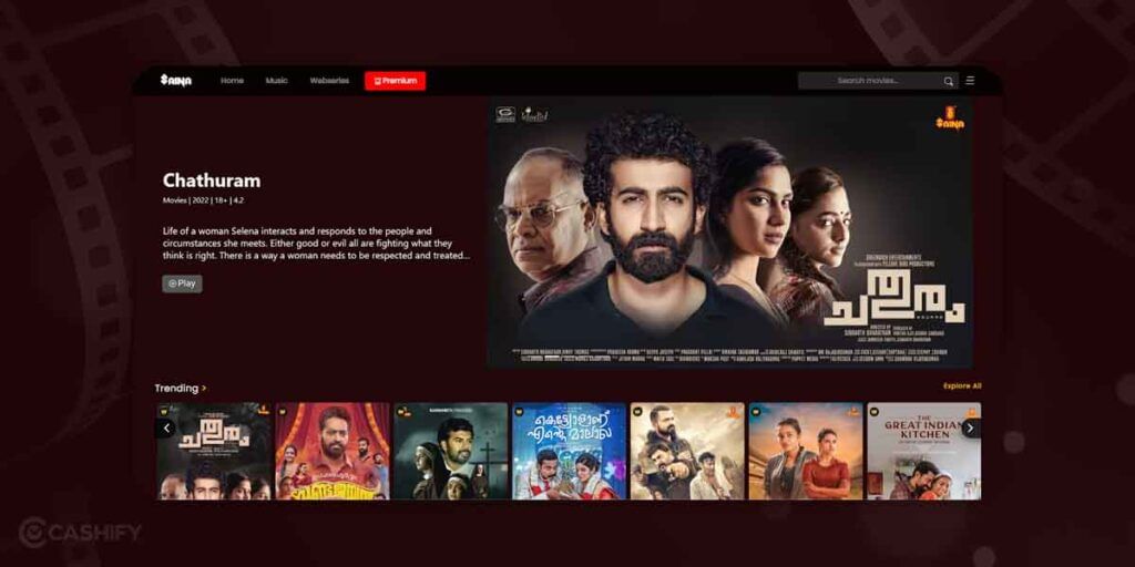 Saina Play Website To Download Malayalam Movies