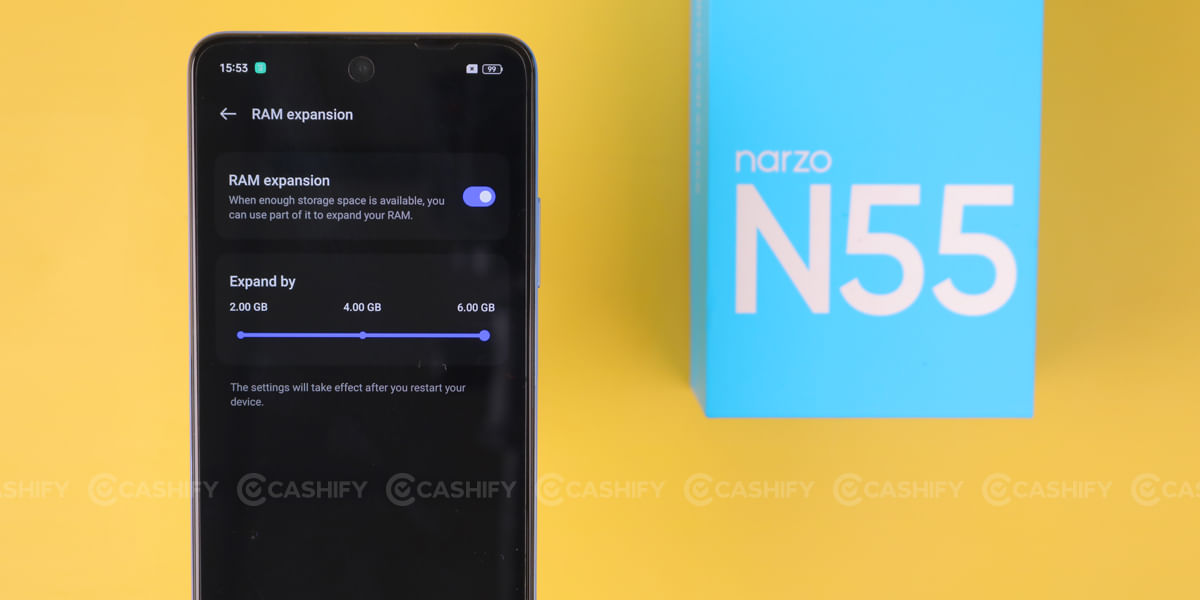 Realme Narzo N55 Performance