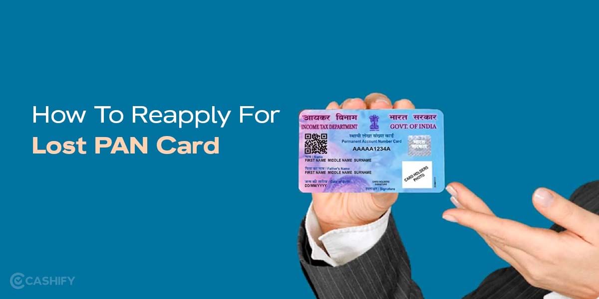 Here&#8217;s How To Reapply For Lost PAN Card? October 2025