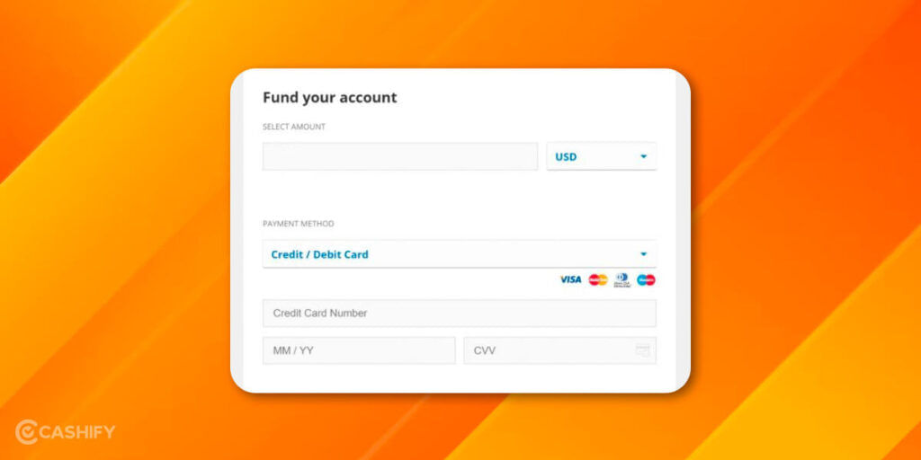 Fund your account