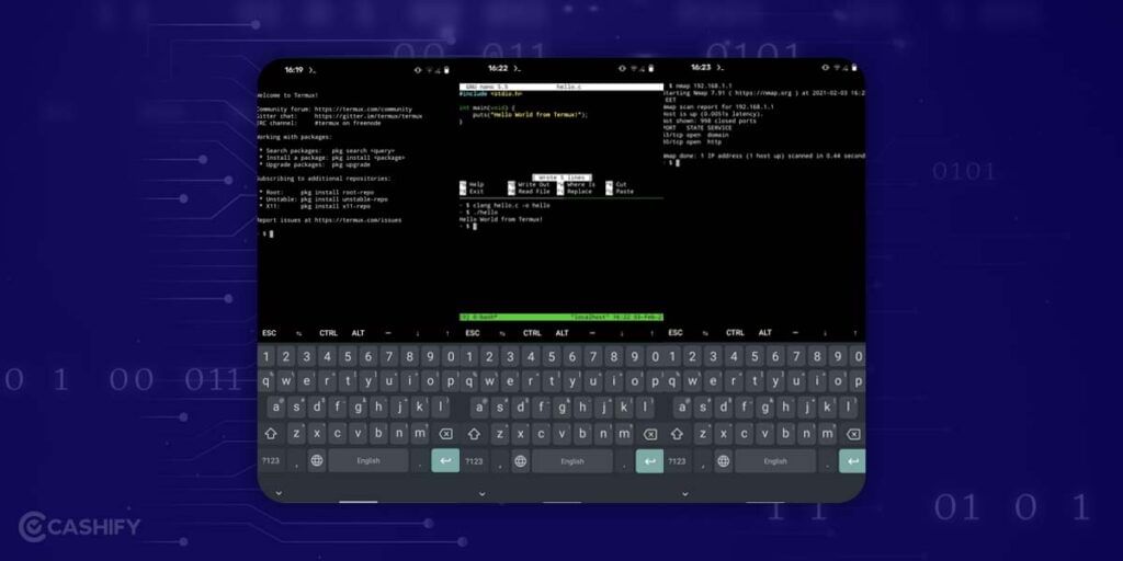 Use Termux app to Install Linux on Android