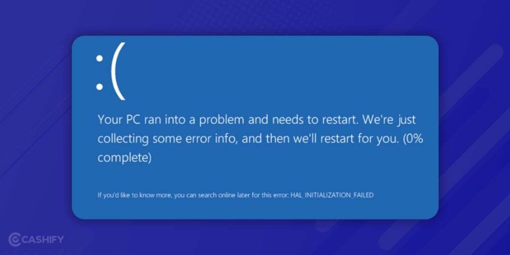 Typical Error - 1 - Fix Windows Blue Screen Errors?