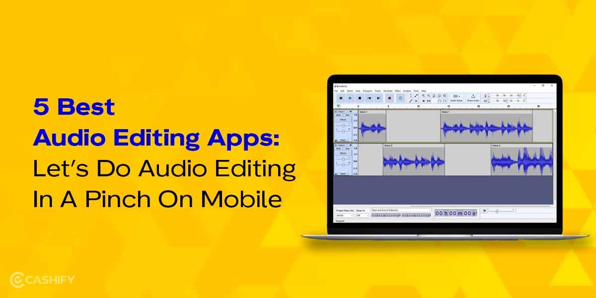 5 Best Audio Editing Apps: Audio Editing In A Pinch