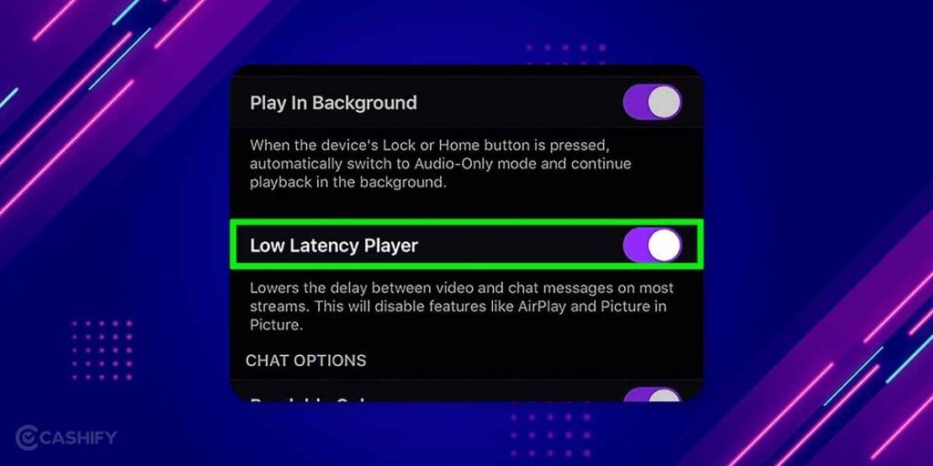 Low Latency Player