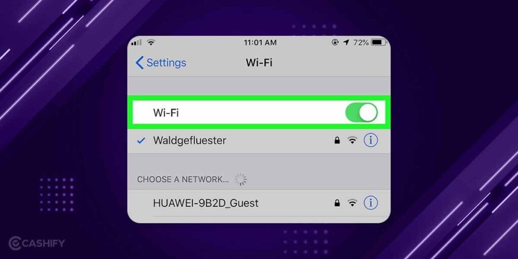 Connect to WI-Fi System