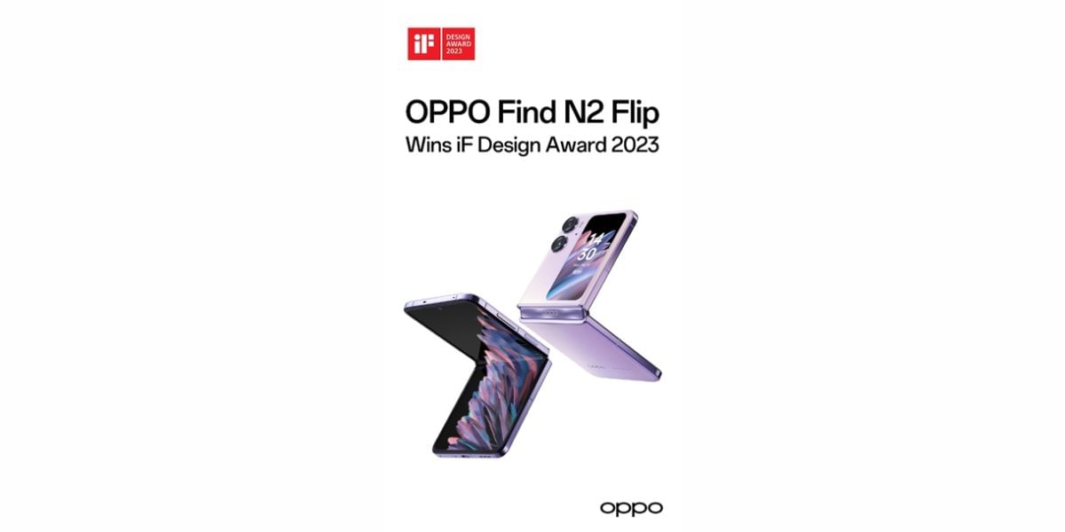 OPPO Find N2 Flip Receives iF Design Award 2023: Details Here