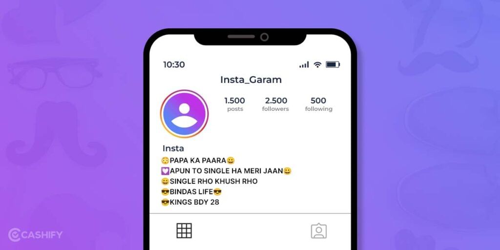 funny insta bio for boys