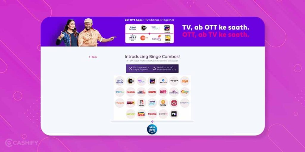 tata sky ott combos
