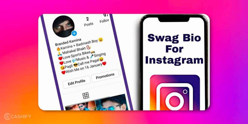 Swag Insta Bio To Use