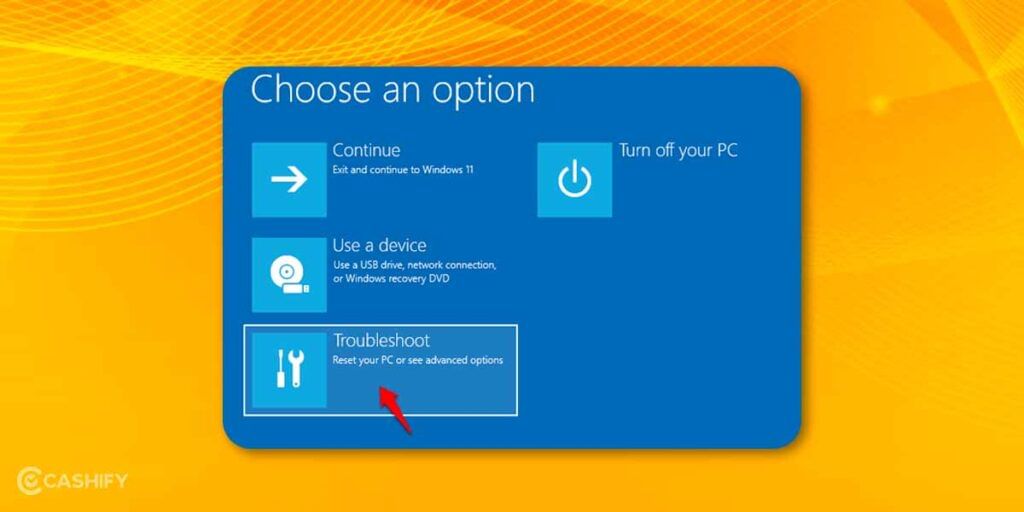 Boot windows into safe mode