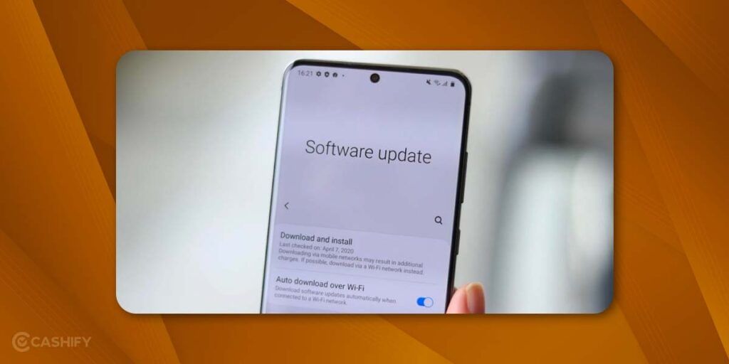 Update Software on Android