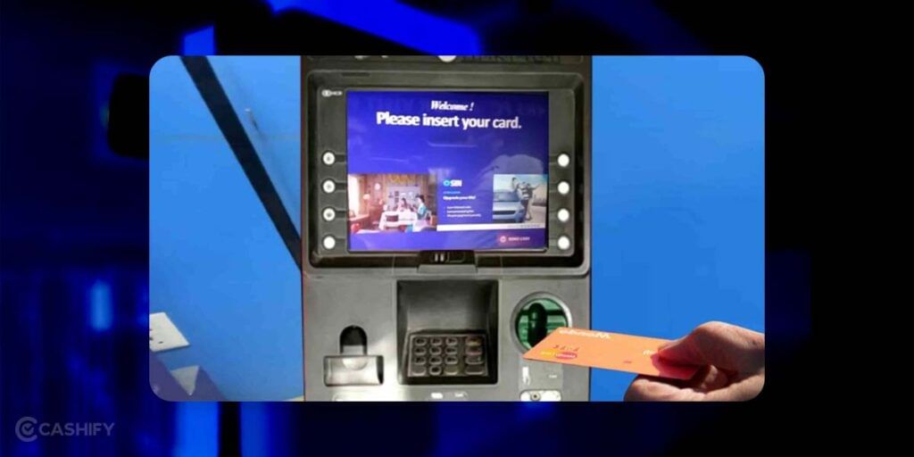 change registered mobile number via sbi atm