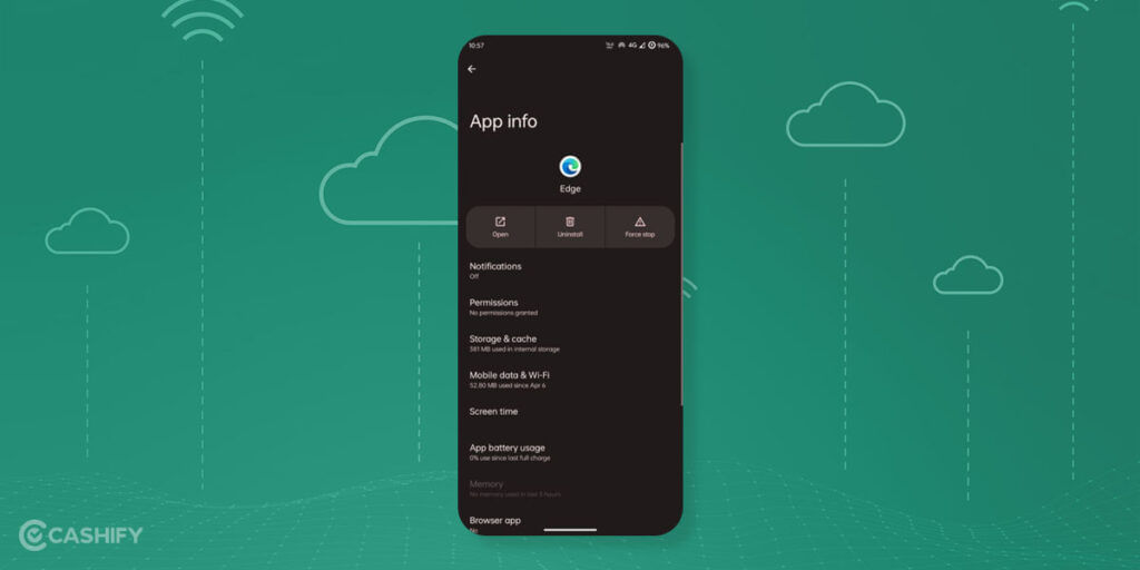 Clear Cache on Android