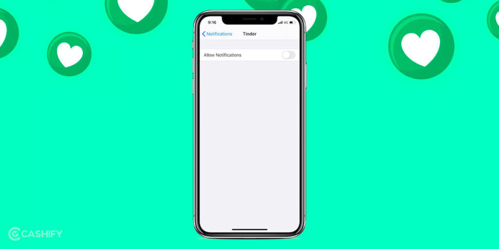 Notifications OFF