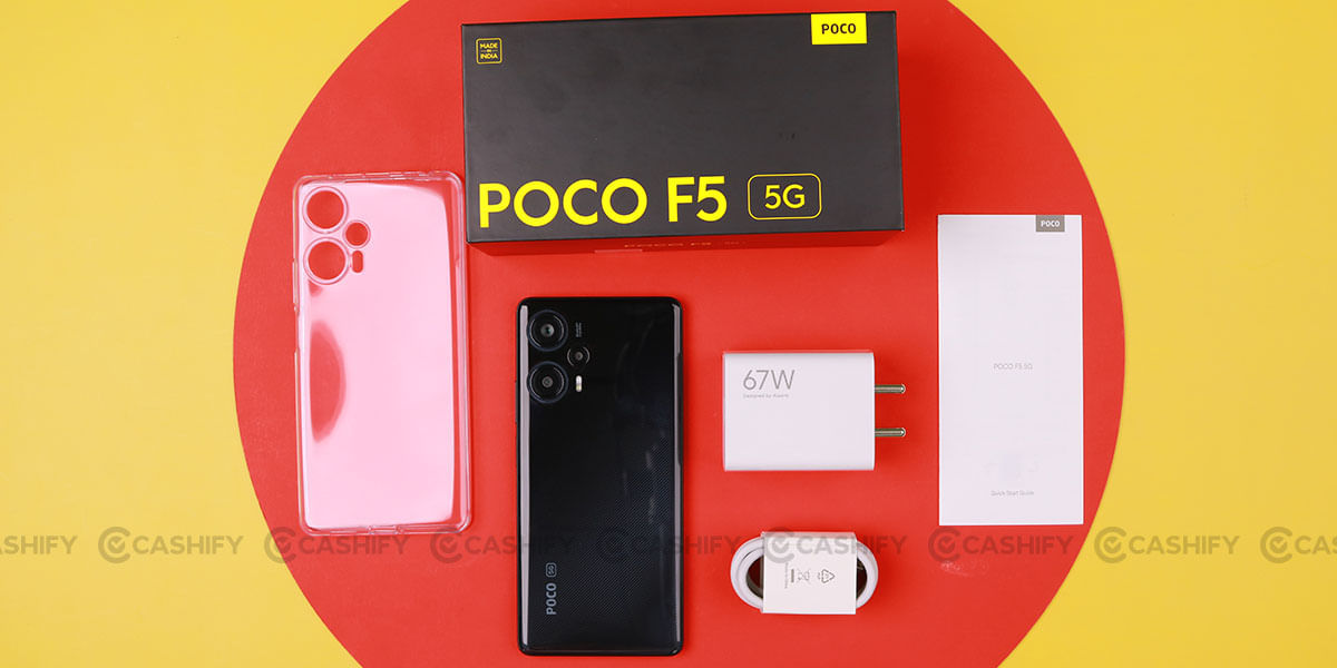POCO F5 5G Box Contents