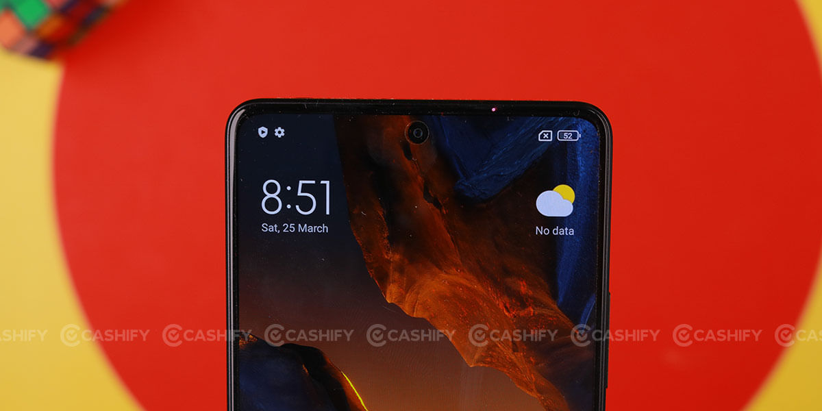 POCO F5 5G Display bezels