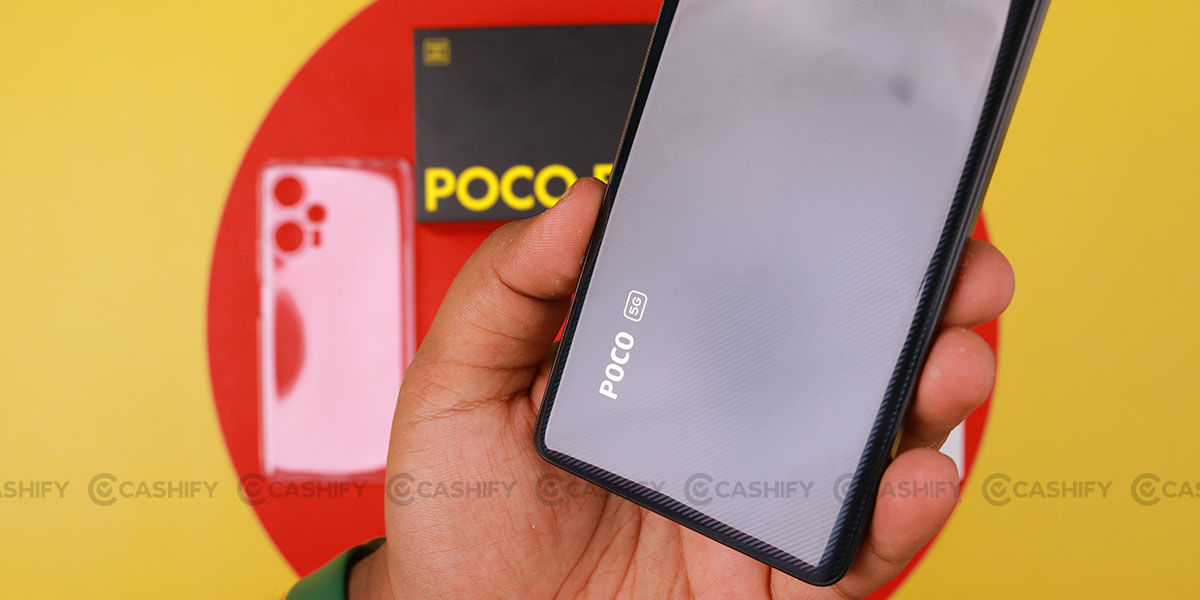 POCO F5 5G backside