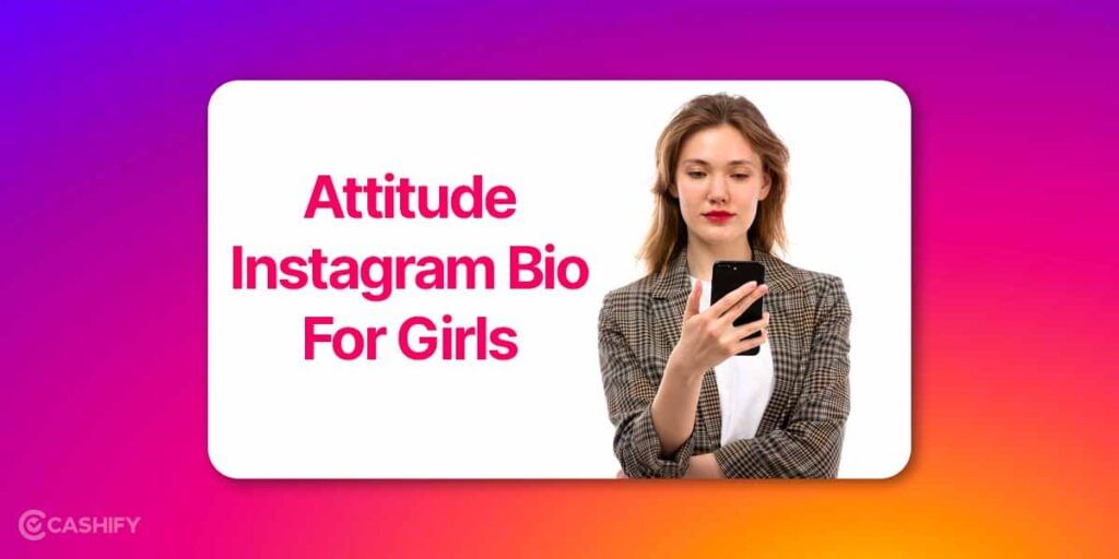Attitude Instagram Bio
