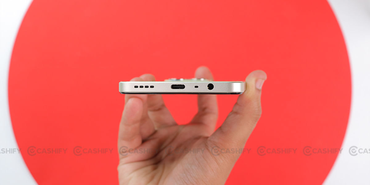 Realme Narzo N53 bottom side