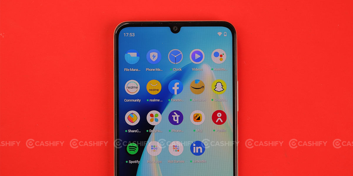 Realme Narzo N53 Bloatware