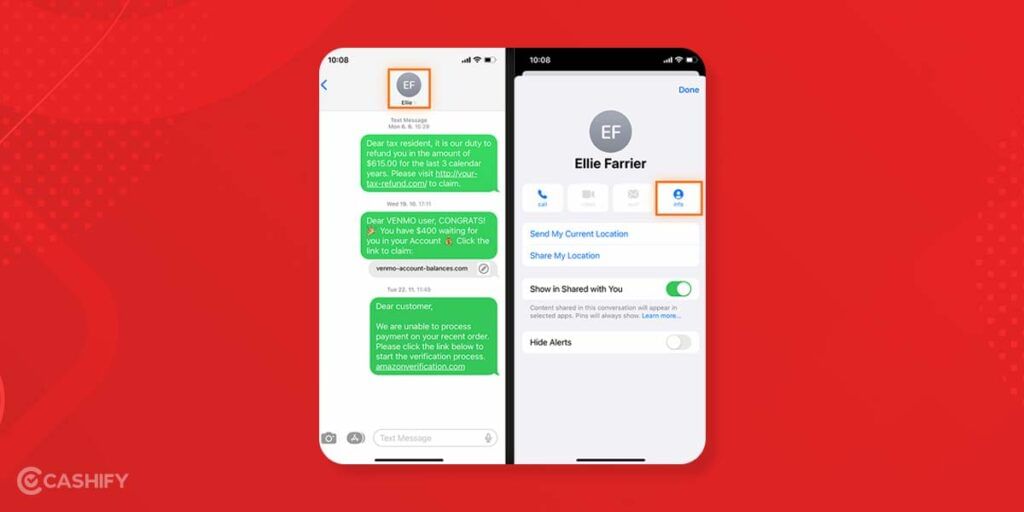 How to block spam messages on your iPhone - Step -1