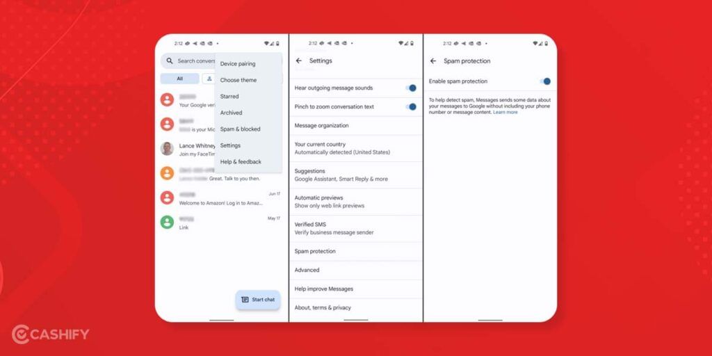 Steps to Filter Out Spammers on Android