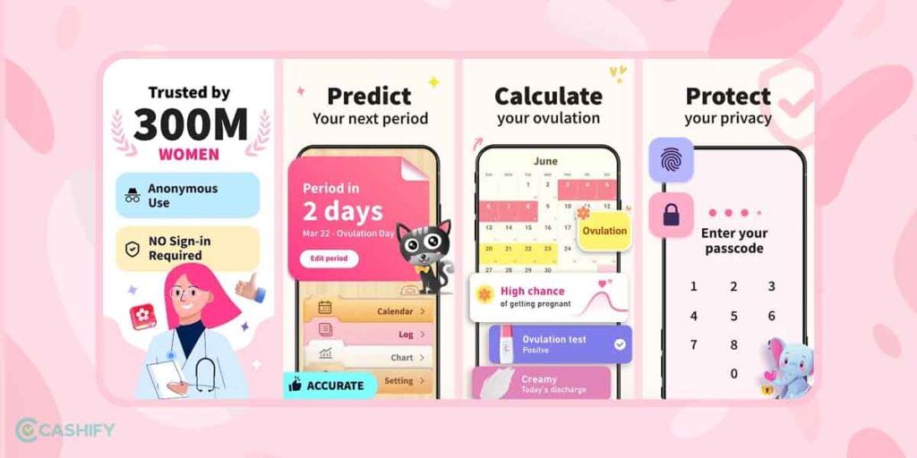 Period Calendar - Best Apps To Track Your Period