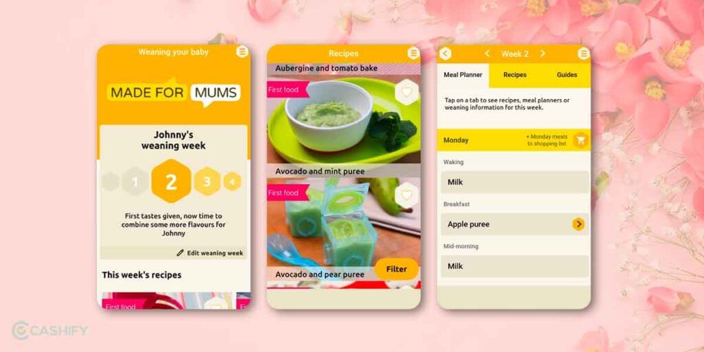 Baby Weaning and Recipes